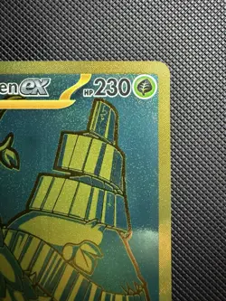 Pokemon TCG: Wo-Chien ex 240/091 Scarlet & Violet Paldean Fates Hyper Rare Gold - Image 5
