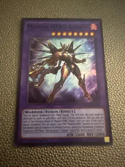 Yu-Gi-Oh! Masked HERO Atomic, Ultra Rare, 1st Ed MZMU-EN016, NM - Image 1