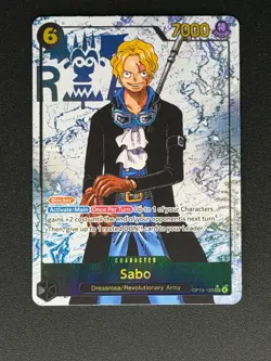 Op13-120 Sec Alt Sabo One Piece Card Game NM Foil English - Image 1