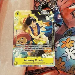 One Piece Monkey D Luffy OP10-111 Welcome Pack 2026 Vol 1 English Full Art Promo - Image 1