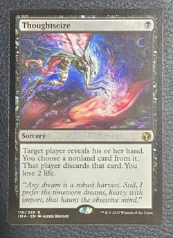 Thoughtseize Iconic Masters Regular Magic MTG Card - Image 1