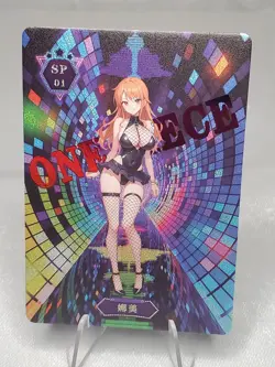 Nami One Piece Yundyou Set Anime Sexy Waifu Lewd SP Premium Holo Foil Card SP-01 - Image 1