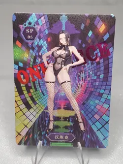 Boa Hancock One Piece Yundyou Sexy Waifu Lewd SP Premium Holo Foil Card SP-05 - Image 1