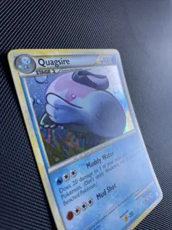 Pokemon - Quagsire Holo - 9/123 - HeartGold & SoulSilver - Rare Card - NM - Image 4