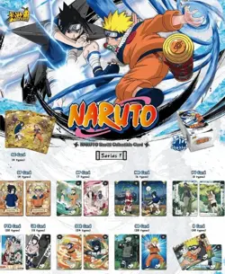Naruto Smriti Heaven Scroll Collectible Cards 01 Series Box 12 bustine ENGLISH - Image 3