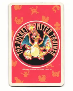 Slowbro No. 080 7 Of Hearts 1996 Pocket Monster Poker Card Pokemon Japanese HP - Image 2