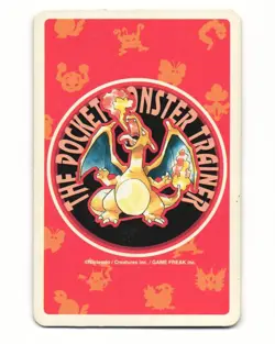 Haunter No. 093 6 Of Spades 1996 Pocket Monster Poker Card Pokemon Japanese HP - Image 2