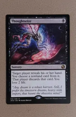Thoughtseize #110 MTG: Iconic Masters, English Regular NM - Image 1