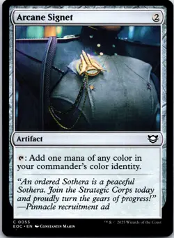 Arcane Signet 53 Common Commander: Edge of Eternities Magic: The Gathering NM - Image 1