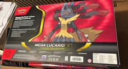 Pokemon Mega Lucario ex Premium Figure Collection Box In Hand! - Image 2