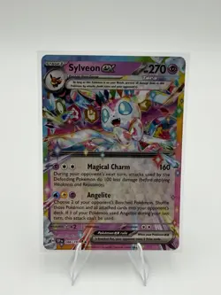 Sylveon ex Double Rare Pokemon SV08: Surging Sparks 086/191 NM - Image 1