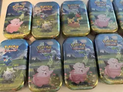 Pokemon TCG Mega Evolution Ascended Heroes Mini Tin - Lot of 10 -Factory Sealed - Image 2