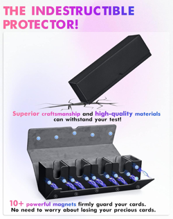 Card Deck Box with Dice Tray for MTG, 5 in 1 Card Deck Case Holds 800+ Unsleeved - Image 5