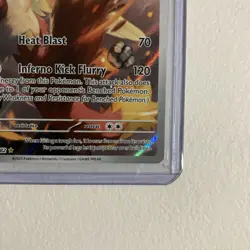 Pokemon Destined Rivals Blaziken IR Illustration Rare 192/182 - Image 2