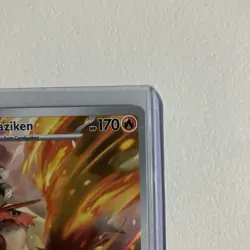 Pokemon Destined Rivals Blaziken IR Illustration Rare 192/182 - Image 5