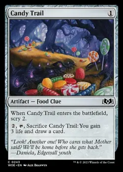 Candy Trail - Foil NM, English MTG Wilds of Eldraine Set - Image 1