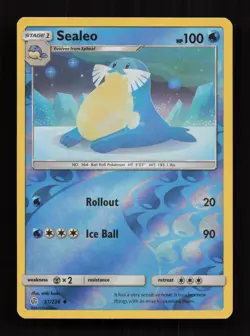 Sealeo 51/236 Uncommon Cosmic Eclipse Pokemon Reverse Holo Near Mint - Image 1