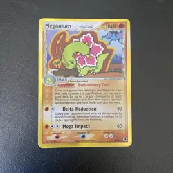 Meganium 4/101 Holo LP Pokemon TCG Dragon Frontiers - Image 1