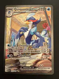 Pokemon TCG Quaquaval EX Paldea Evolved Special Illustration Rare 260/193 NM - Image 1