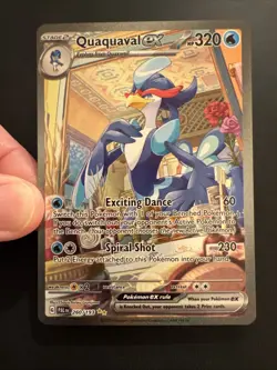 Pokemon TCG Quaquaval EX Paldea Evolved Special Illustration Rare 260/193 NM - Image 2