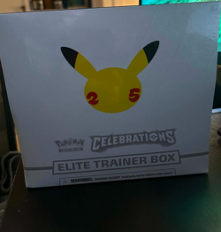 Pokemon TCG: 25th Anniversary Celebrations Elite Trainer Box (2021) SEALED 820650809439 - Image 1