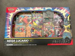 Pokemon TCG Mega Lucario EX Figure Collection Box - Brand New & Sealed ✅ - Image 1