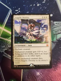 MTG Foundations Angelic Destiny Regular NM/M - Image 1