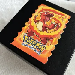 1999 Topps Pokemon #05 Charmeleon Evolution Die-Cut Movie Edition Blue Logo - Image 3