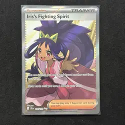 Pokemon TCG Iris's Fighting Spirit 180/159 Journey Together NM - Image 1