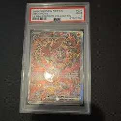 Pokemon Oricorio ex 024 Me: Mega Evolution Promo Holo EX Promo PSA 9 2025 - Image 1