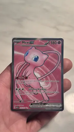 Mew ex 193/165 Near Mint SV 151 Ultra Rare Full Art Holo English - Image 1