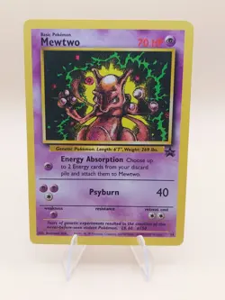 Mewtwo Pokemon Black Star Promo #14 WOTC 2000 - Image 1
