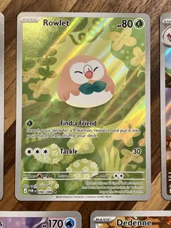 Pokemon Perfect Order POR Illustration Rare IR Lot Of 5! Rowlet, Aurorus + More! - Image 4