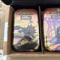 Pokemon TCG Shrouded Fable Mini Tin Bundle 5 Tins One of Each Design New Sealed - Image 2