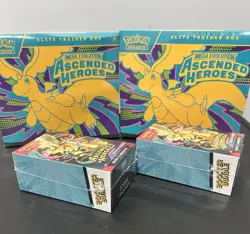 Pokemon TCG Ascended Heroes ETB (2) And Ascended Heroes Booster Bundles (2) - Image 3