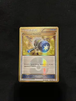 Pokemon 2015 XY Trainer Enhanced Hammer #162/160 Foil Holo - Image 1