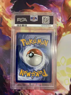 PSA 9 Mint Roaring Moon ex 262/182 Gold Hyper Rare Full Art - Pokemon PAR SV04 - Image 2