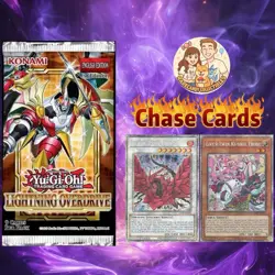 Yugioh Lightning Overdrive Booster Pack 1st Edition New & Sealed - Image 1