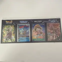 SEALED Gen Con 2023 Promo One Piece TCG Monkey D. Luffy Digimon DragonBall Z - Image 1