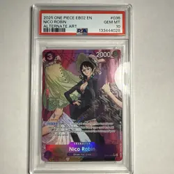 One Piece 2025 25th Anniversary Nico Robin Alternate Art #EB02-036 - Image 1