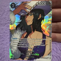 English Ms. All Sunday SP OP14-084 One Piece OP-16 TIME OF BATTLE MINT - Image 1
