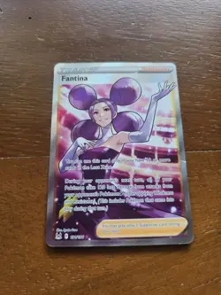 Fantina 191/196 Trainer Full Art Pokemon Lost Origin Waifu Card - Image 1