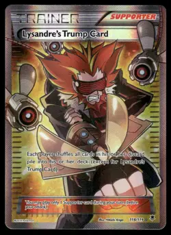 Pokemon Cards Lysandre's Trump Card 118/119 Phantom Forces Ultra Rare NM - Image 1