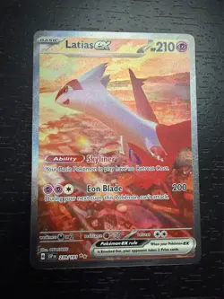 Latias ex 239/191 Latios 203/191 SV08: Surging Sparks Holo Two Card Set NM - Image 5