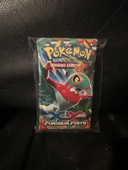 Sealed LIGHT XY Furious Fists Pokemon Booster Card Artset Art Set - 4 Packs - Image 3