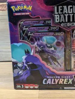 Shadow Rider Calyrex VMAX Pokemon TCG League Battle Deck Cards NEW 2022 Nintendo - Image 3