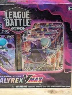 Shadow Rider Calyrex VMAX Pokemon TCG League Battle Deck Cards NEW 2022 Nintendo - Image 4