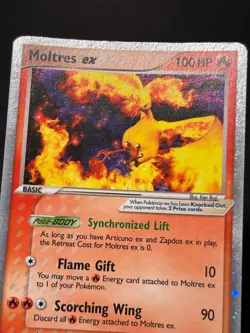 Pokemon Card - Moltres ex Nintendo Black Star Promos 031 Promo - Image 3