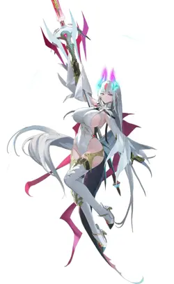 New Moon Luna BT04-072 UR Epic Seven Nivel Arena Frost Days Korean TCG Card NM - Image 5