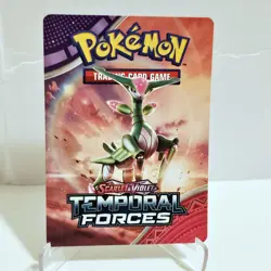 IRON LEAVES EX TRAINER TIPS CARD TEMPORAL FORCES BUILD & BATTLE POKEMON TCG - Image 1